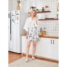 Best Offers Silk-Like Bridesmaid Bride Robe Women's Bathrobe Sleepwear Pyjamas Sexy Lingerie Nightwear Peignoir Female Dressing Gown Best Offers Silk-Like Bridesmaid Bride Robe Women's Bathrobe Sleepwear Pyjamas Sexy Lingerie Nightwear Peignoir Female Dressing Gown