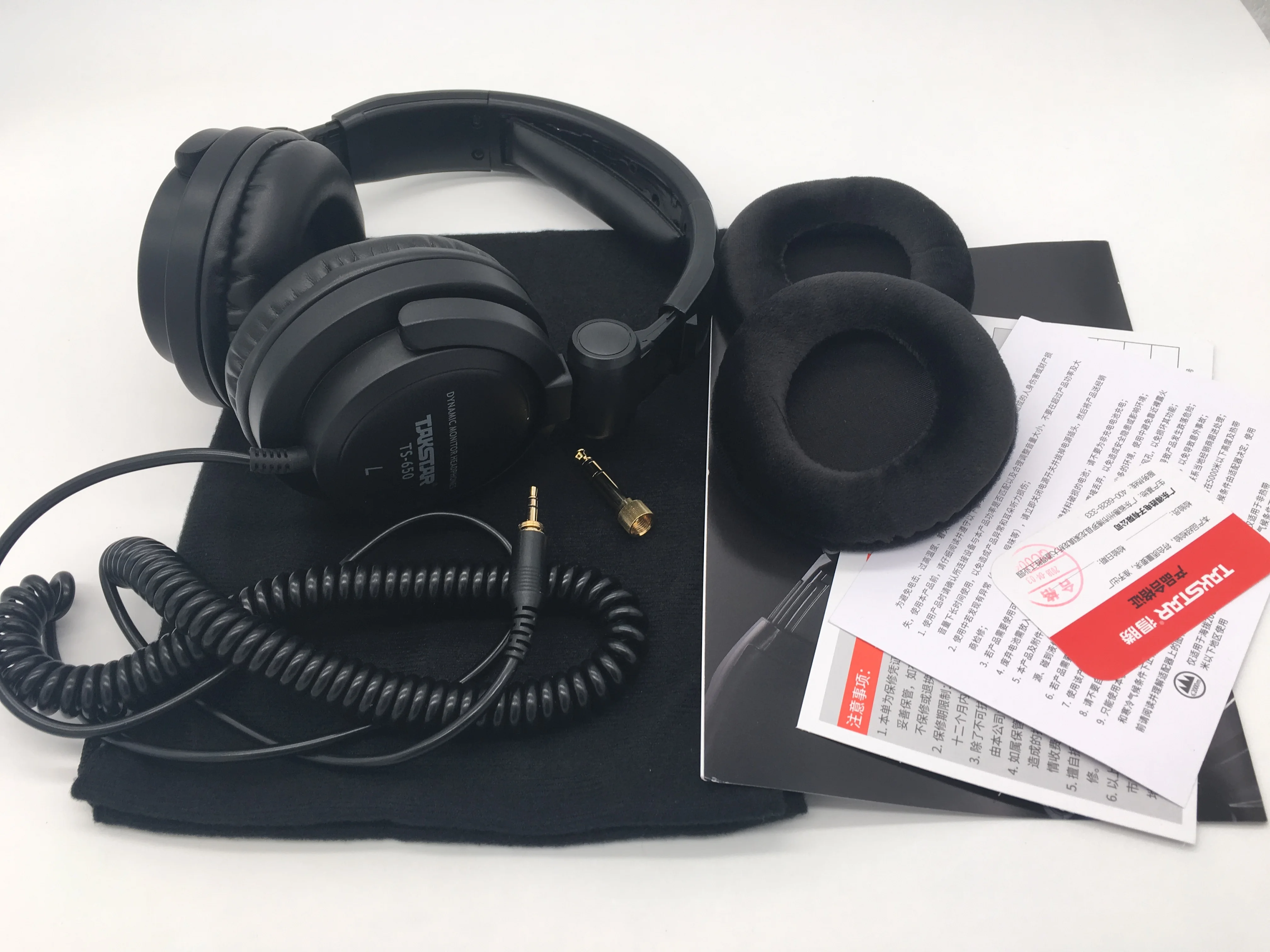 Takstar TS-650 монитор наушники DJ Музыкальная гарнитура Hi-Fi закрытые динамические стерео наушники TS650 запись аудио мониторинг