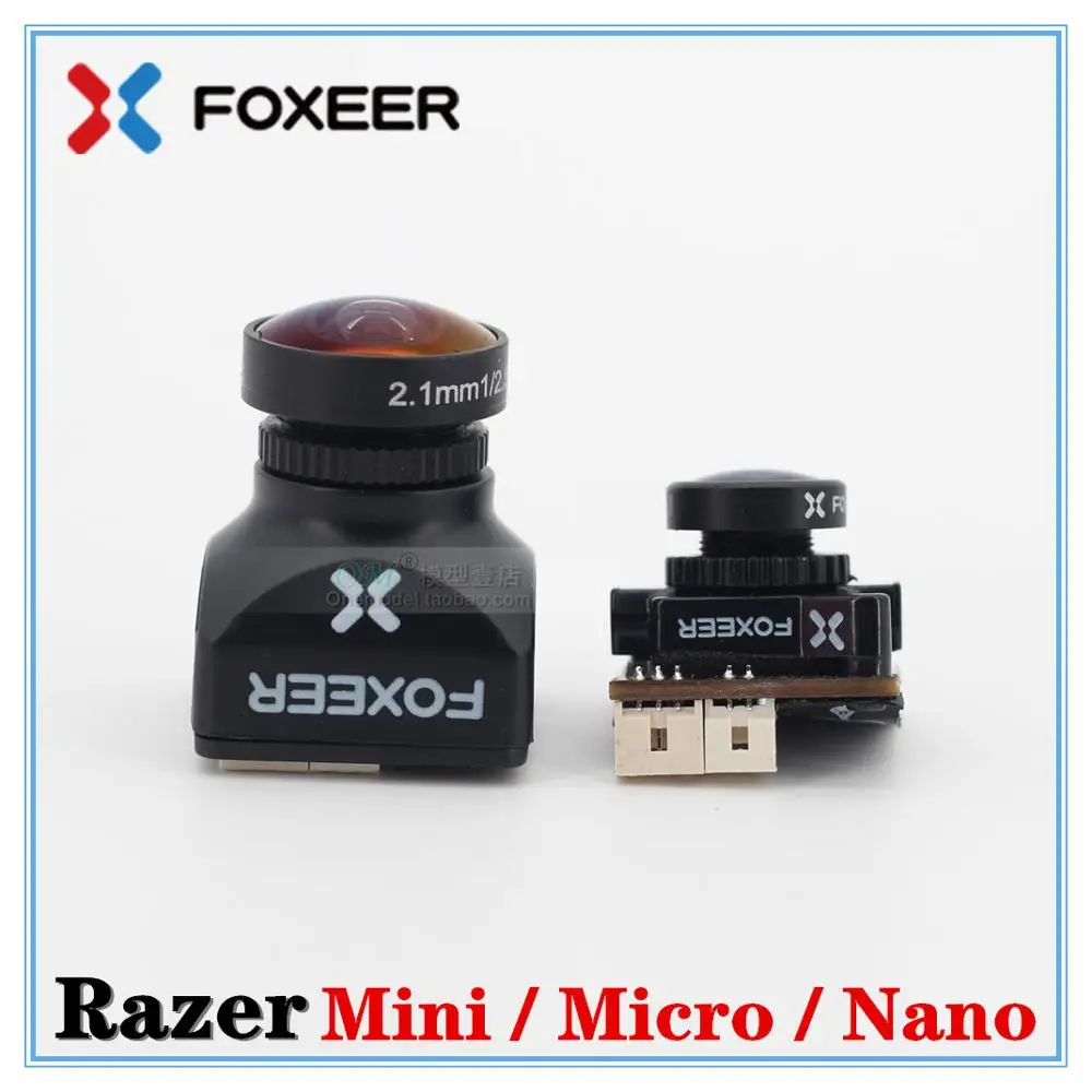 Foxeer Razer Mini 2 1 мм/Razer Micro 8 Nano /1200TVL PAL NTSC 4Ɖ 16Ə FPV камера с естественным изображением