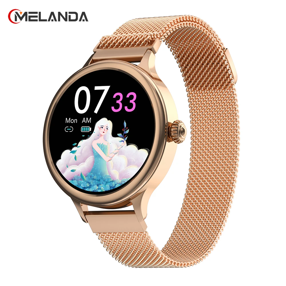 21 New Smart Watch Women Ip68 Waterproof Full Touch Bracelet Heart Rate Monitor Fitness Tracker Smartwatch For Ladies Sports Smart Watches Aliexpress