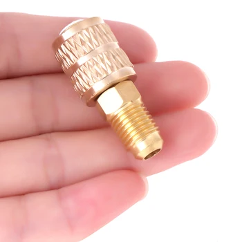 

5/16" SAE Female To 1/4" Male For R410a R22 Gauge Hose Vacuum Pump Adaptor