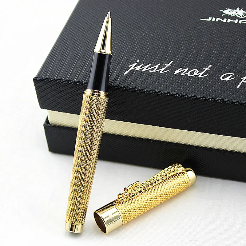 Креативная Высококачественная шариковая металлическая ручка Jinhao 1200 с клипсой