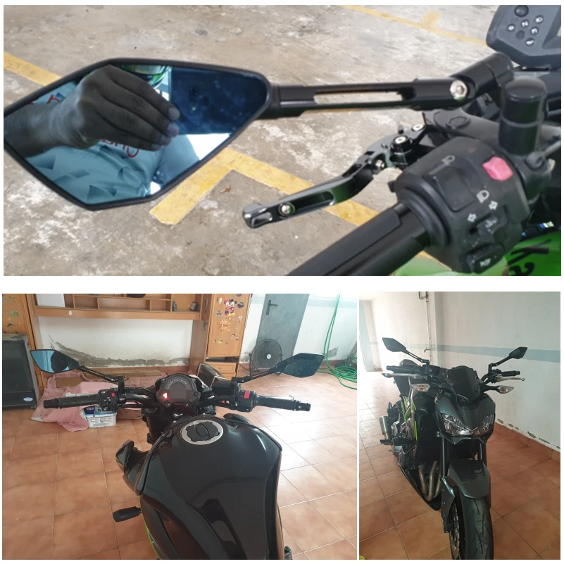 Зеркала заднего вида для Suzuki GSR 600 750 SV650 GSXS1000 зеркало мотоцикл SV 650 Мото Аксессуары руль зеркала GSR600