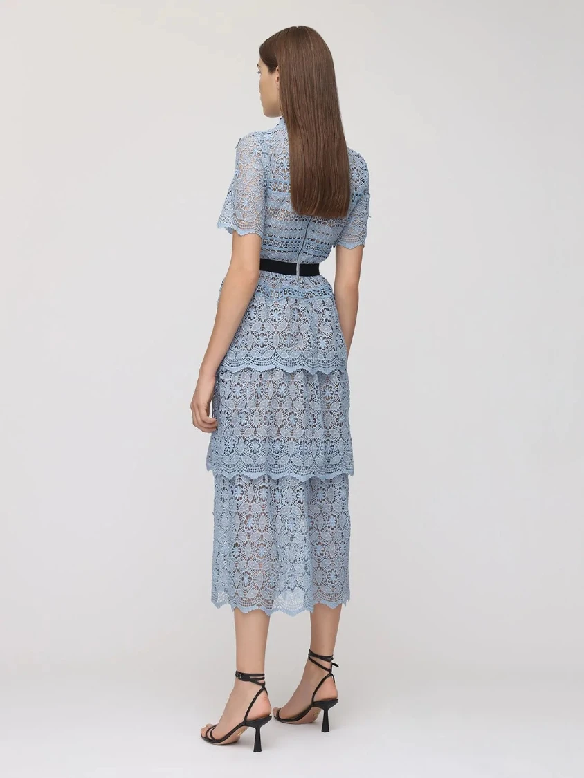 High-end Customed Luxury Runway Designer Lace