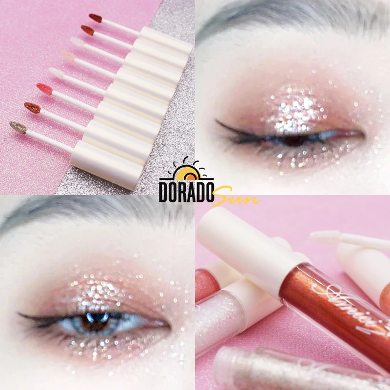 

Cosmetics Unicorn Polarized Light Liquid Eye Shadow Bead Light Twinkle Exceed Naked Makeup Monochrome Eye Shadow Liquid