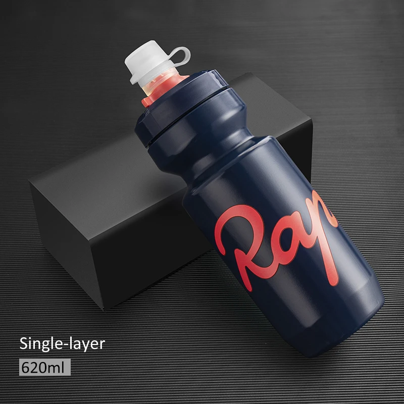 620ml new Rapha велосипедная бутылка для воды, 620 мл, Герметичная Бутылка, не содержит бисфенол, пластиковая бутылка для велоспорта, кемпинга, туризма, спорта, бутылка для воды, чайник - Цвет: 620ml new
