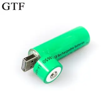 

GTF 18650 3.7V USB Rechargeable Li-ion battery USB charging socket for flashlight torch 18650 3.7V 3800mAh USB lithium batteries