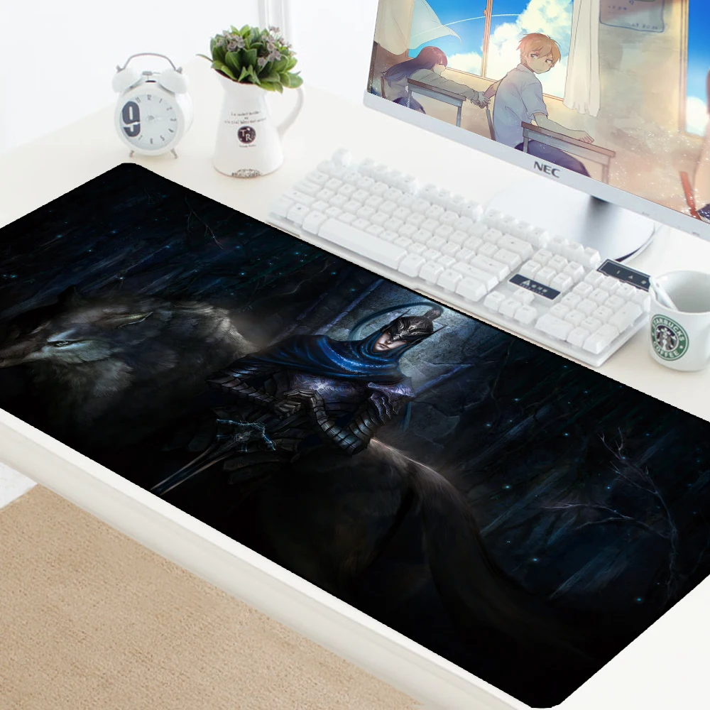 

Dark Souls Mouse Pad 700x300mm Pad Mouse Large xl Computer Padmouse Gaming Mousepad Gamer to Keyboard Mouse Mats Gig PC Desk Pad