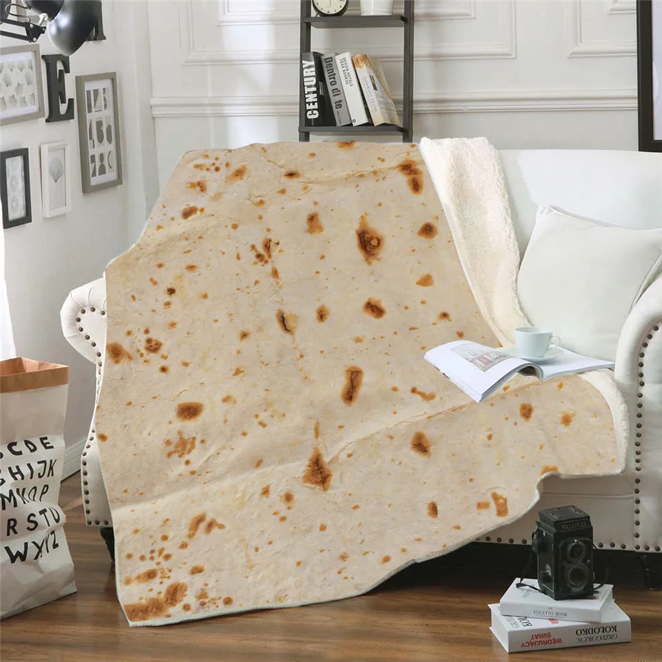 SunnyRain 1-Piece Burrito одеяло пледы одеяло для кроватей Флисовое одеяло s и кидает