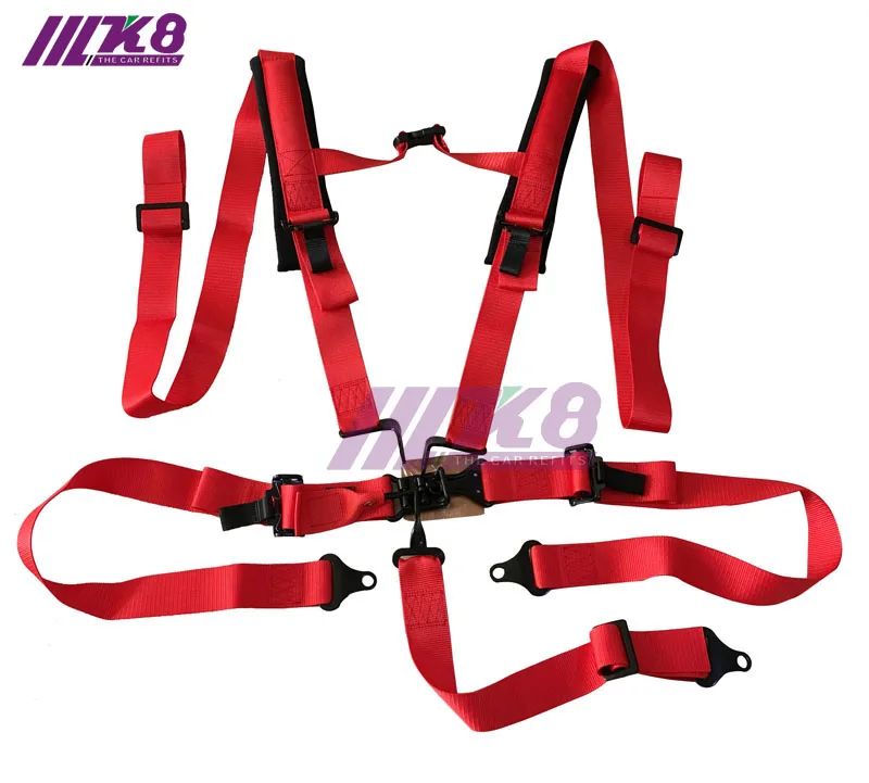 K8-6002 2 Inch 5 point Latch Link  Car Auto Racing Sport Seat Belt Safety  Racing Harness
