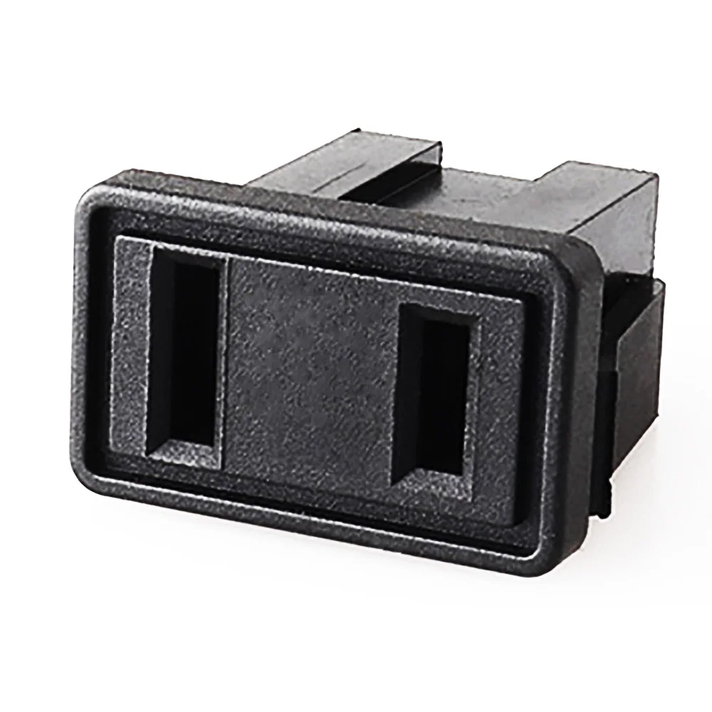

LZ-F-M2 AC Female 2P Output Outlet 10A 250V US Nema 1-15R Inline Socket Plug Adapter Industrial Power Connector
