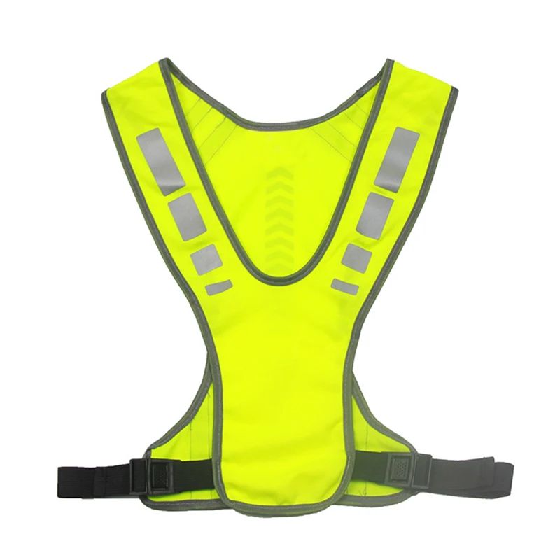 Reflective Vest Safe Jacket for Running Jogging Cycling Motorcycle Night Vest 