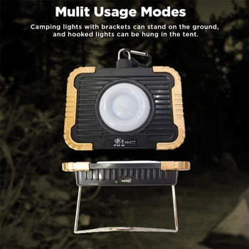 

Xmund XD-SL5 COB Solar Light 2 Modes Waterproof Work Light Camping Emergency Lantern Floodlight Flashlight USB Rechargeable Lamp