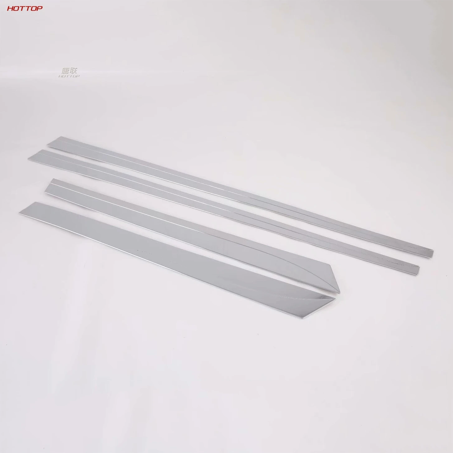 Silver 4pcs Для Mazda 3 Axela боковая отделка кузова декоративная отделка - Цвет: Silver 4pcs