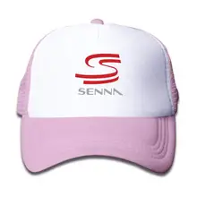 Дети Ayrton Senna сетки кепки милые бейсбольные кепки Регулируемый для мальчиков и девочек