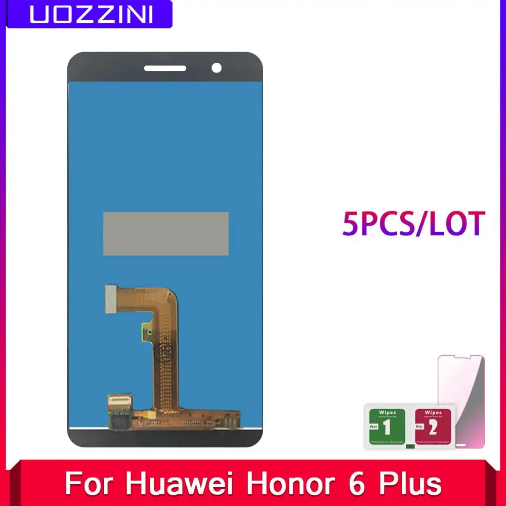 5 шт. 100% протестированный &quotНовый lcd s для huawei Honor 6 Plus ЖК дисплей кодирующий