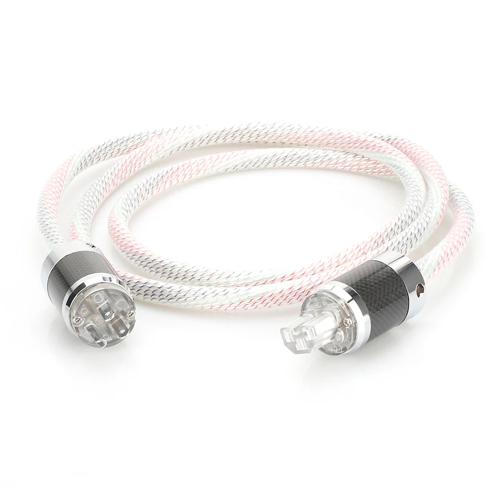 Hi-End Valhalla power line HIFI POWER CABLE 7N OFC Power Cord with US Plug Amplifier CD Decoder Wire | Электроника