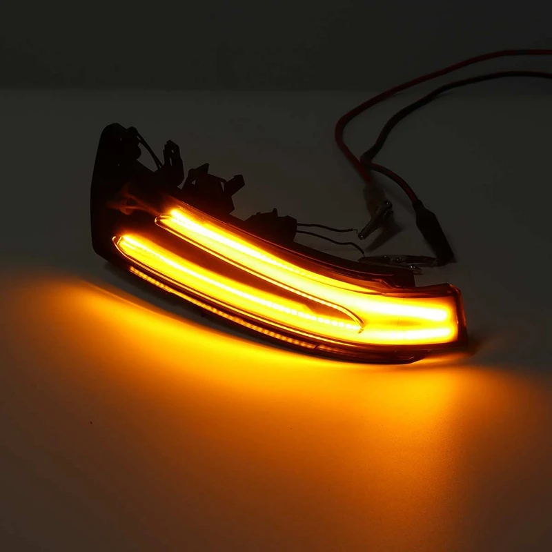  Car Flowing Turn Signal Light Side Wing Rearview Mirror LED Dynamic Indicator Blinker for Mercedes- - 4000346532973