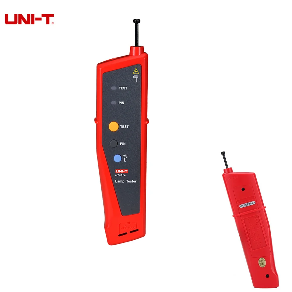 UNI T UT651A Handheld Lamp Tester Detector Led Fluorescent Light Bulbs