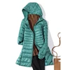 0-10℃ Women Puffer Jackets Ultralight Duck Down Jacket 2024 Autumn Winter Portable Hooded Parka Coat Windproof Outwear 6XL 7XL 4