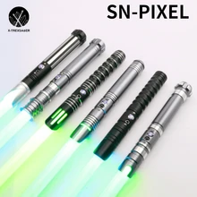 NEO PIXEL Proffie V2.2 – poignée en métal Blaster, 12 couleurs, 10 ensembles de polices de son, jouets Cosplay de noël, cadeau, sabre Laser, X TREXSABER 