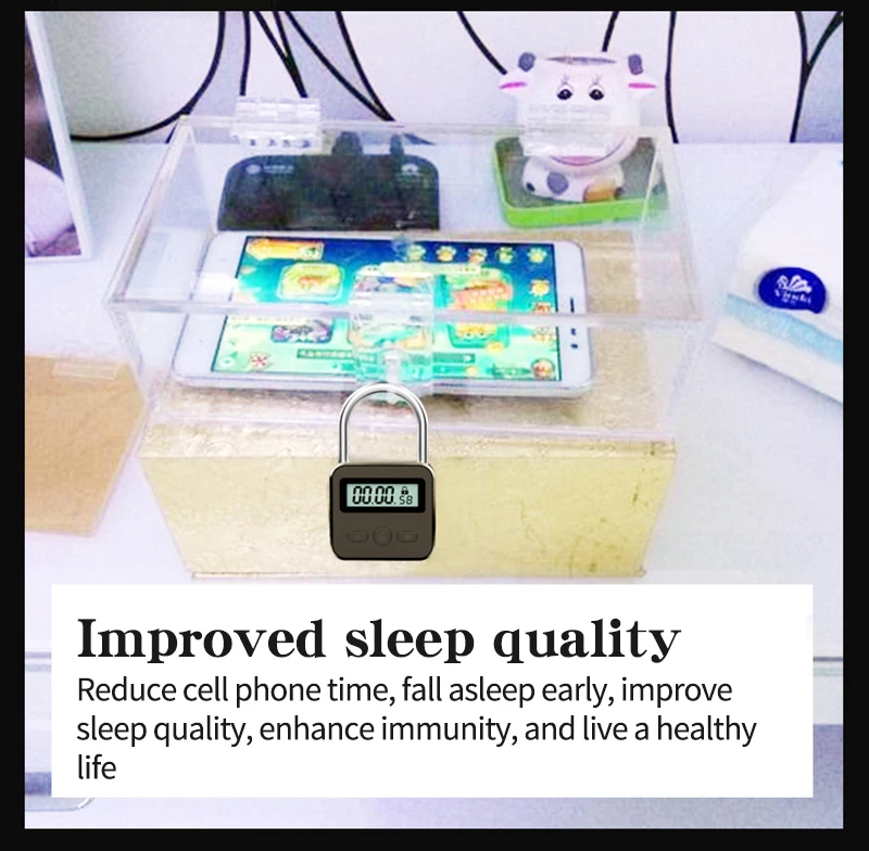 Adult Game Electronic Timer Erotic Bondage Timer Switch Sex Toys Fetish Restraints Digital Time Lock For Couples Accessories