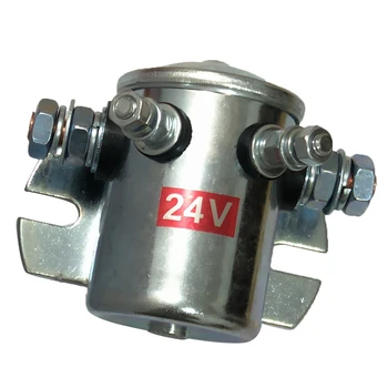 

DC24V 200A Normally Open Continuous Duty Metal Side Mount Solenoid Relay