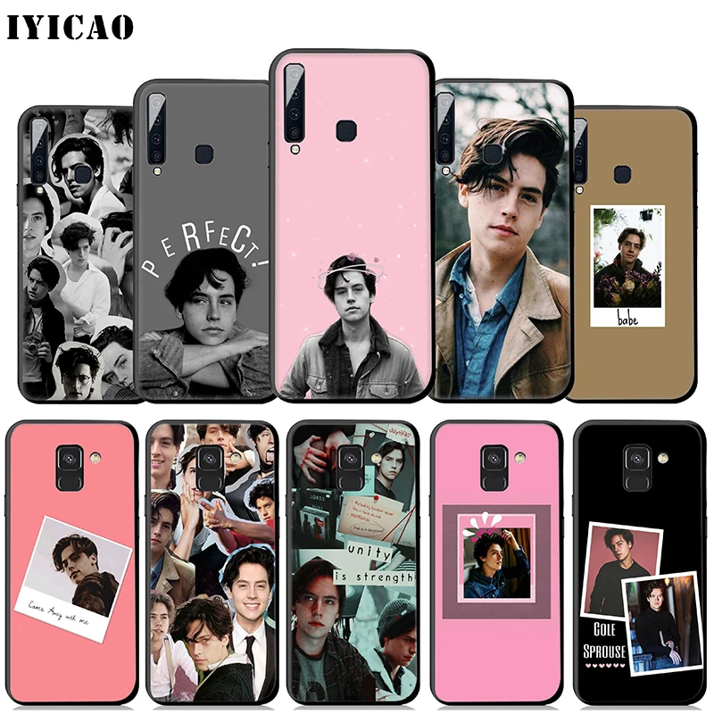 

IYICAO Cole Sprouse Riverdale Soft Case for Samsung Galaxy A9 A7 A8 A6 Plus 2018 A3 A5 2017 2016 & J6 2018 Cover