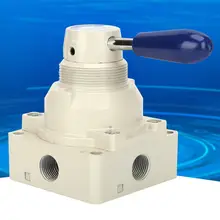 Привод шаровой клапан с ручным управлением рычаг воздушный клапан ручного Управление 2-х позиционный Выключатель 4-полосная герметизирующая ptfe-лента для 4HV310-08/4HV310-10 электромагнитный клапан