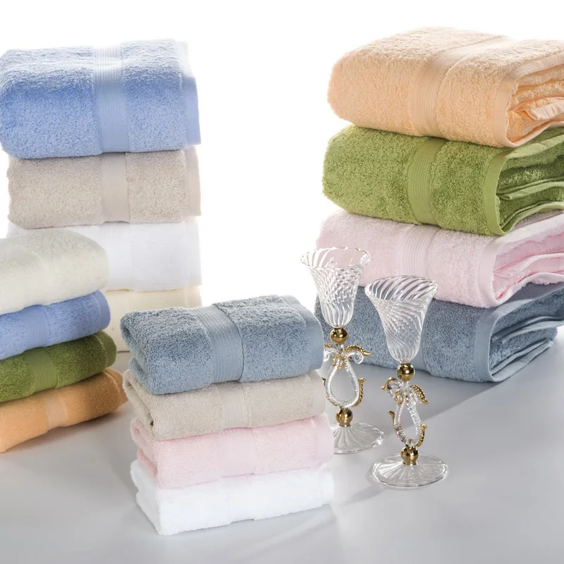 

2pcs/Lot Towel Set - 100% Egyptian Cotton-crmtj