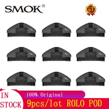 Smok, 9 шт./лот, значок ROLO, Vape картридж, стручки, 2 мл, емкость, атомайзер для SMOK ROLO, значок Vaper VS Novo Infinix Pod