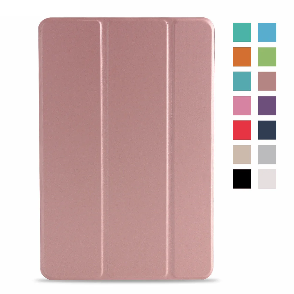 Rose gold Для iPad Pro 9,7 чехол силиконовый мягкий чехол для iPad Pro 9,7 Магнитный умный чехол для A1673/A1674/A1675 авто сна/Пробуждение - Цвет: Rose gold