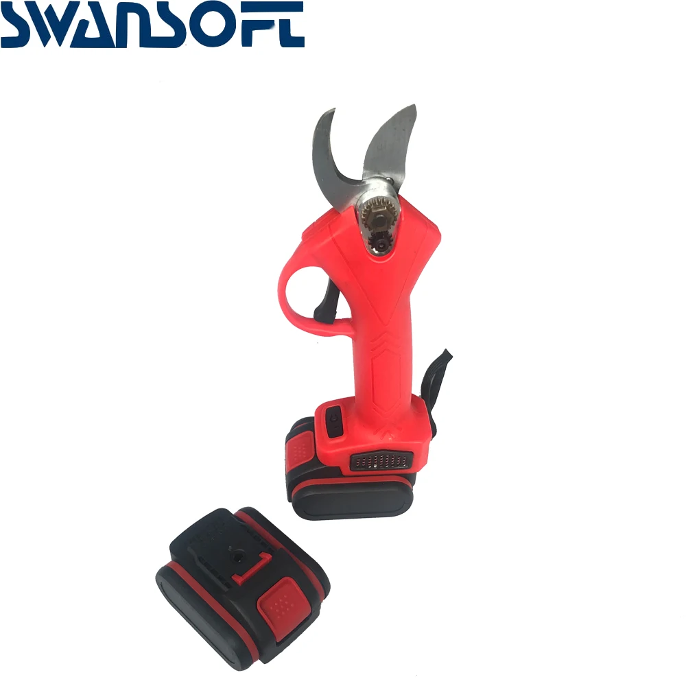 

Cordless battery electric pruning shear,scissor,manual mini cutter tree branch scissor trimmer