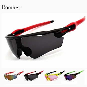 

Romher UV400 Men Cycling Glasses Outdoor Sport MTB Bicycle Glass Motorcycle Sunglasses Women Fishing Glasses Oculos De Ciclismo