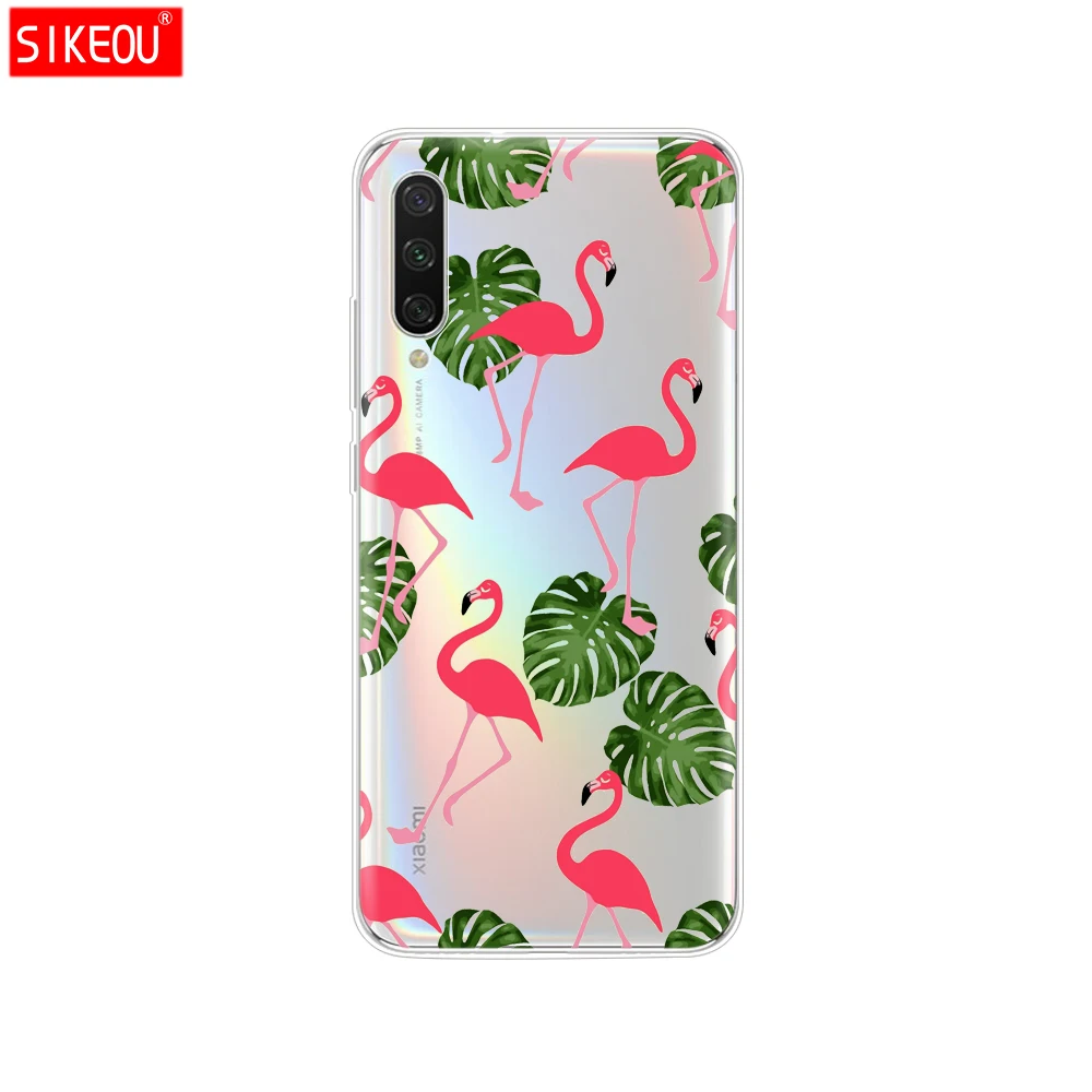 Силиконовый чехол для Xiaomi mi A3, чехол с полной защитой, мягкая задняя крышка из ТПУ, чехол для телефона s для Xio mi A3, бампер, чехол, тигр, цветок