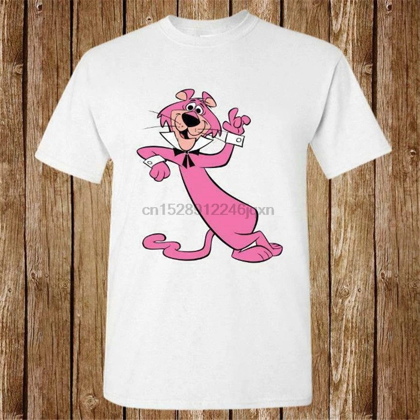 Новый Snagglepuss розовый Горный Лев новый унисекс США Размер S до 3Xl футболка En1