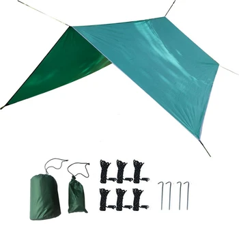 

Hot HG-3X Waterproof Camping Tarp Rainfly Tent Outdoor Camping Hammock UV Garden Awning Canopy Sunshade Ultralight