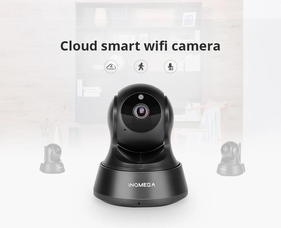 INQMEGA беспроводная видеокамера для наблюдения за домашними животными 1080P WiFi камера IP CCTV камера безопасности P2P ночного видения детский монитор Крытый 720P Cam