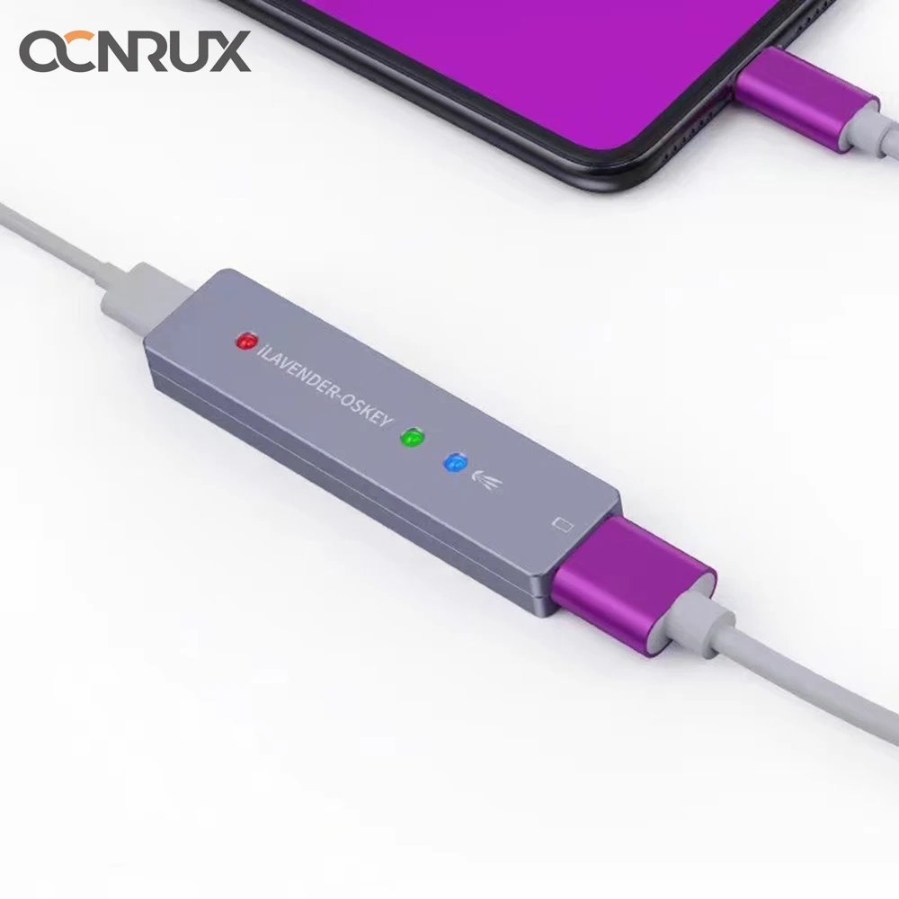 Lavender DFU Box Tool Key One Button Purple Screen Read Write Serial Number for iPhone 6-X iPad Same as IRepair P10 DFU Box