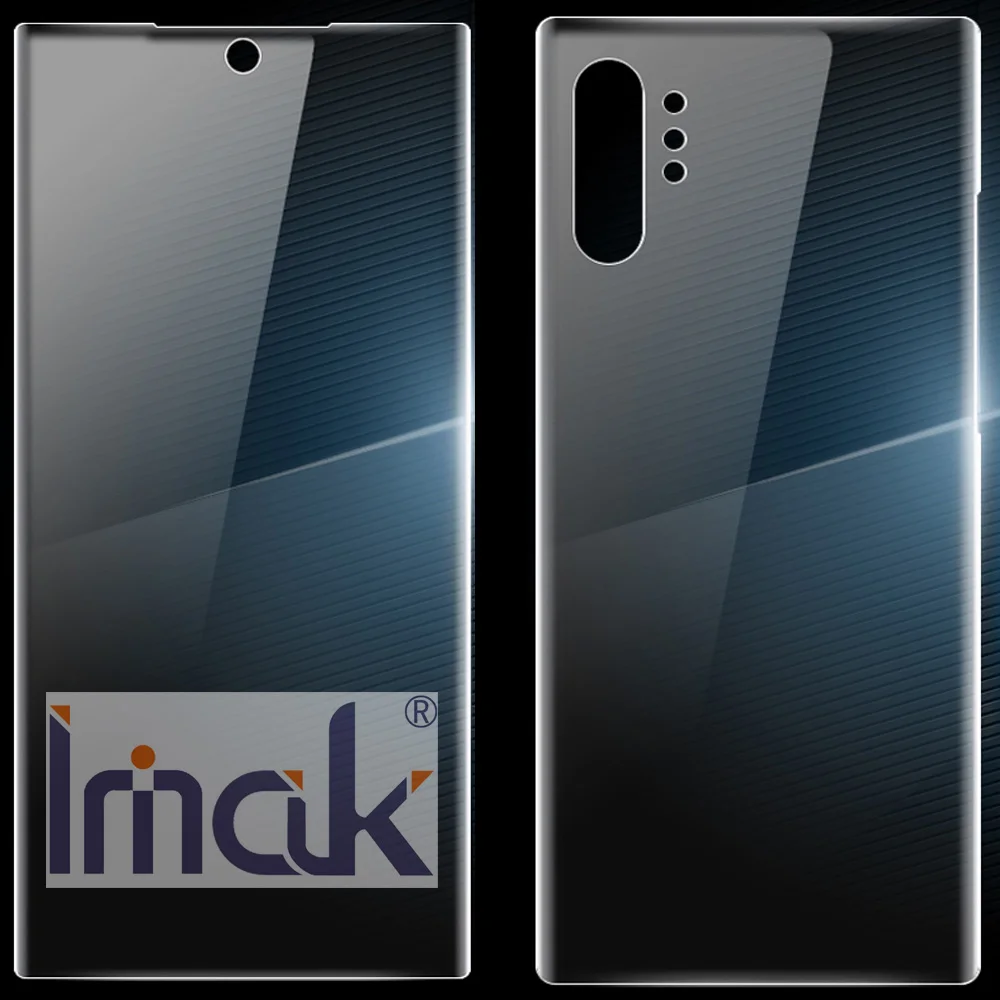 

imak Hydrogel Film For Samsung Galaxy Note 10 Plus Rear Front Back Screen Protective Transparent oleophobic