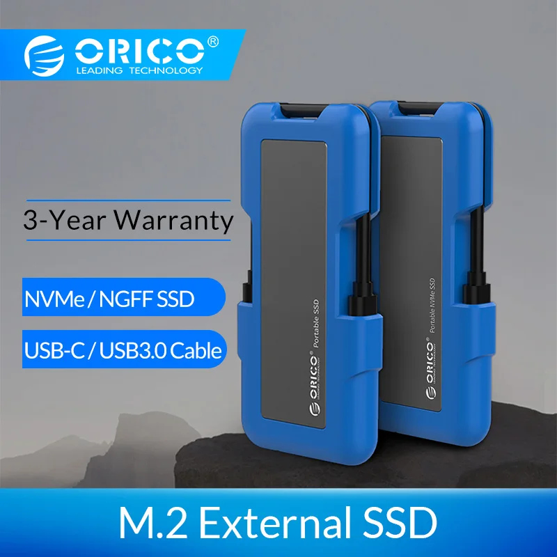 ORICO внешний SSD жесткий диск 1 ТБ SSD 128 ГБ 256 ГБ 512 ГБ M.2 NVME SSD NGFF SSD портативный SSD твердотельный накопитель с USB 3,1 типа C