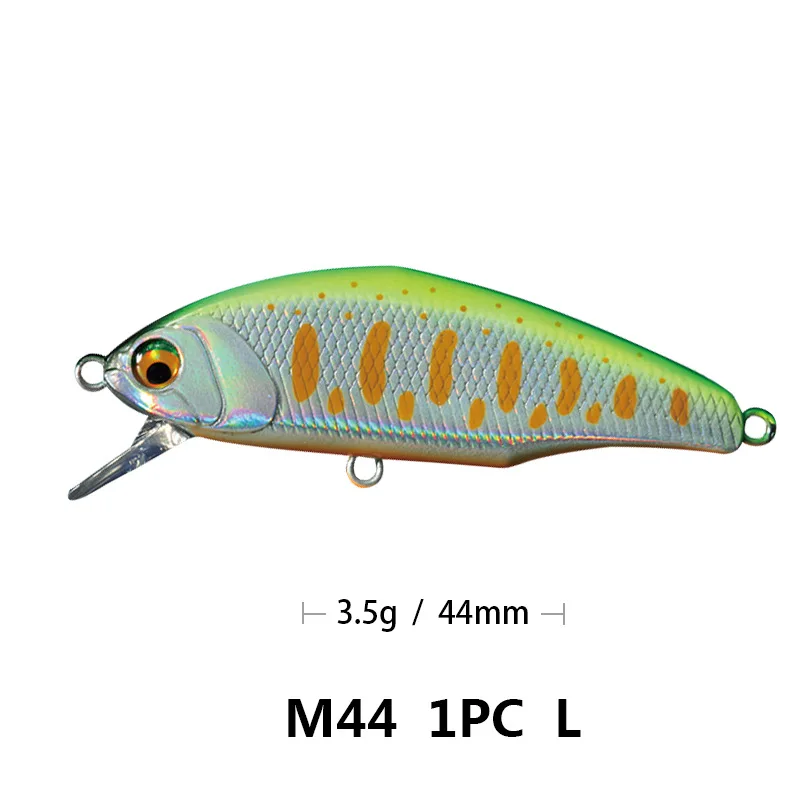D-инцит гольян приманка 53S 44 мм 3,5 г форель тонет жесткие приманки блесны различные цвета isca искусственный на открытом воздухе - Цвет: L