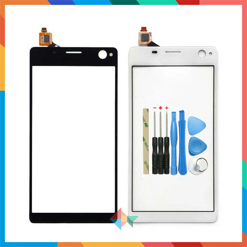 High Quality 5.5" For Sony Xperia C4 Dual E5333 Touch Screen Digitizer Front Glass Lens Sensor Panel | Мобильные телефоны и