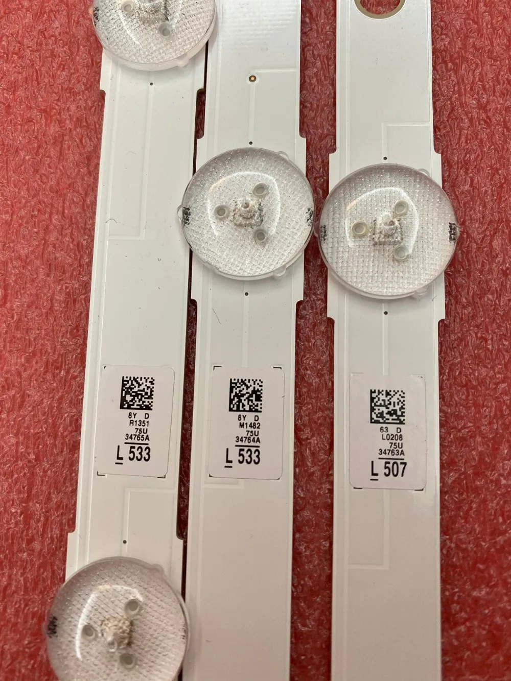 27 шт./компл. светодиодный подсветка полосы для samsung UN75MU6300 UN75JU6500 V5DU-750DCA-R1 750DCB 750DCC-R1 BN96-34763A 34764A 34765A