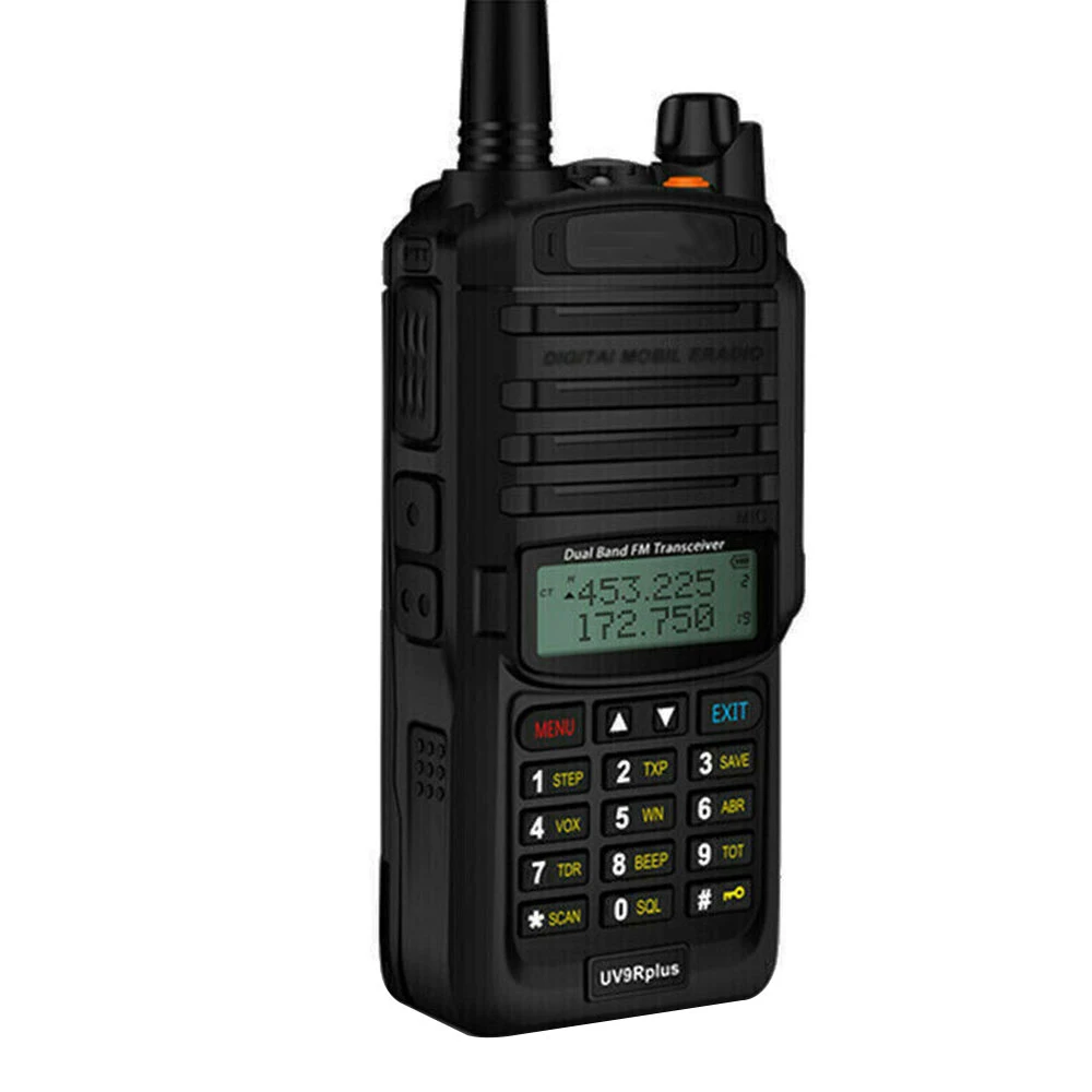 UV-9R PLUS 10 Вт водонепроницаемый двухдиапазонный UHF VHF морской Ham CB радиопередатчик PMR 446 UV 9R передатчик