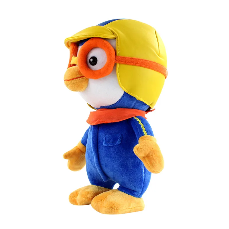23-28 см Новинка стоящий Pororo пингвин в очках модель плюшевые игрушки мягкие животные кукла подарок на день рождения для детей
