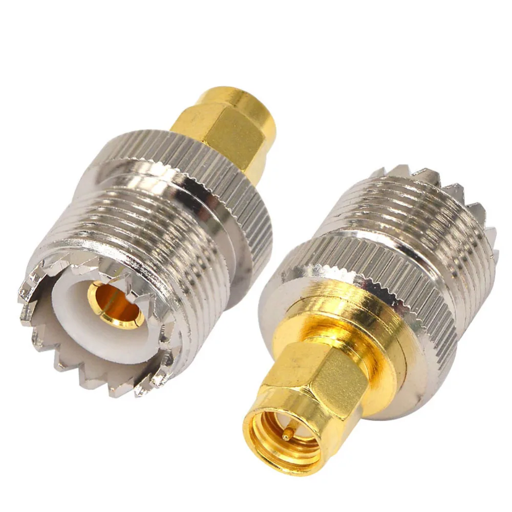2 шт. UHF PL259 SO239 мини СВЧ-переходник комплекты UHF к SMA/BNC/MCX/FME/F/TNC/Mini UHF RF коаксиальный переходник UHF радиоприемник
