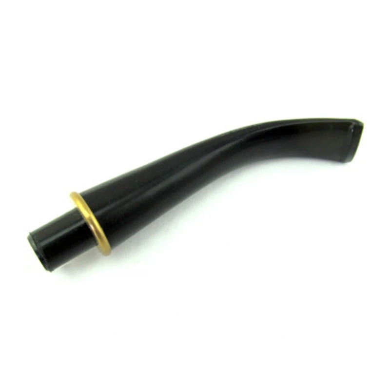 3Pcs 9Mm Filter Black Ebonite Vulcanizates Ring Mouthpieces Stem For Tobacco Smoking Pipe Acrylic Mouthpiece With | Дом и сад