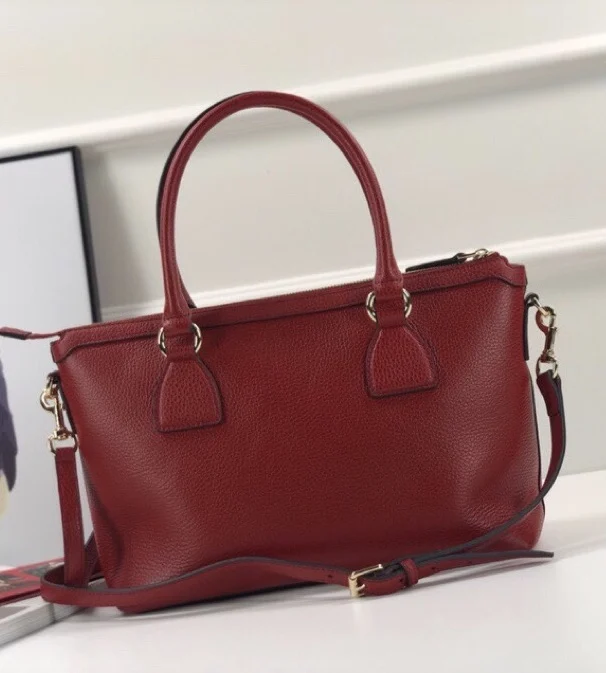 Красный Free shipping DHL best quality Classic luxury fashion brand litchi grain leather ms 30 cm shoulder his handbag - Цвет: Красный
