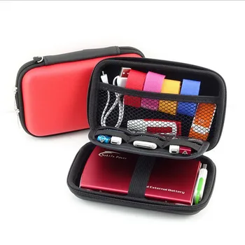 

Travel Bag Mobile Kit Case Digital Gadget Devices USB Cable Data Line Travel Insert Bag Storage Travel Portable Set Gadget Sac